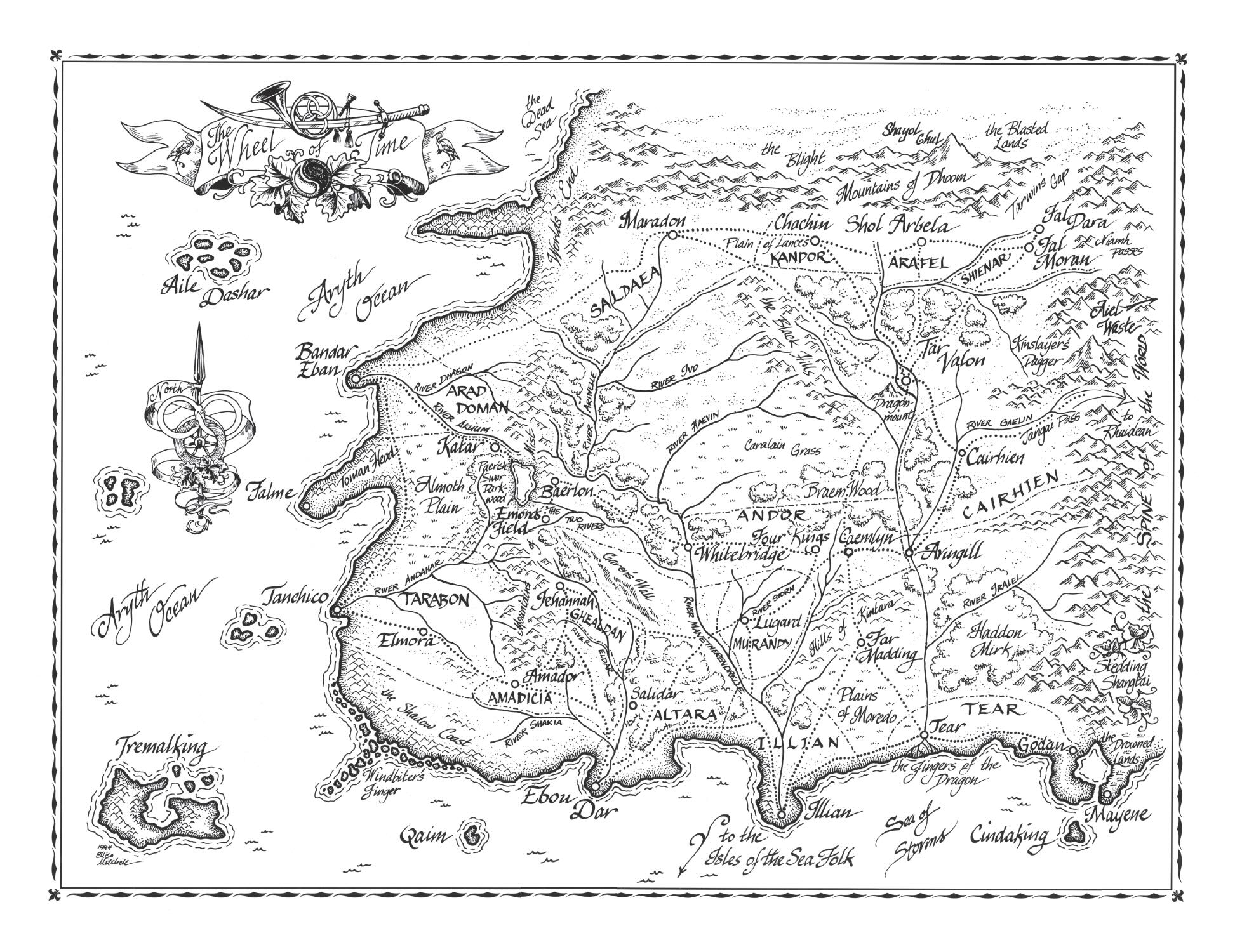 Wheel of Time Map